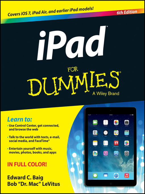 Cover image for iPad For Dummies